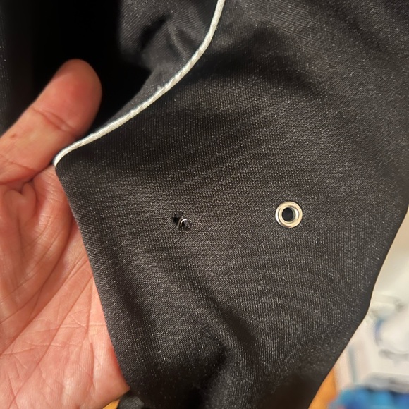 Sandro Track Jacket, Black Zip-Up, Size Large - Picture 7 of 7